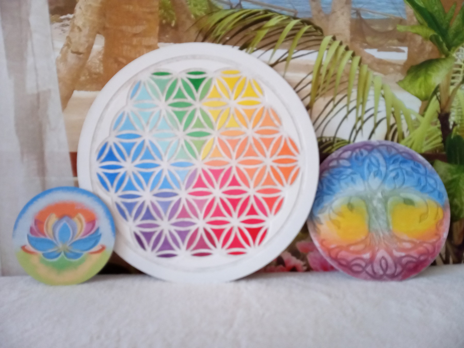 Plateaux autour de la géométrie sacrée