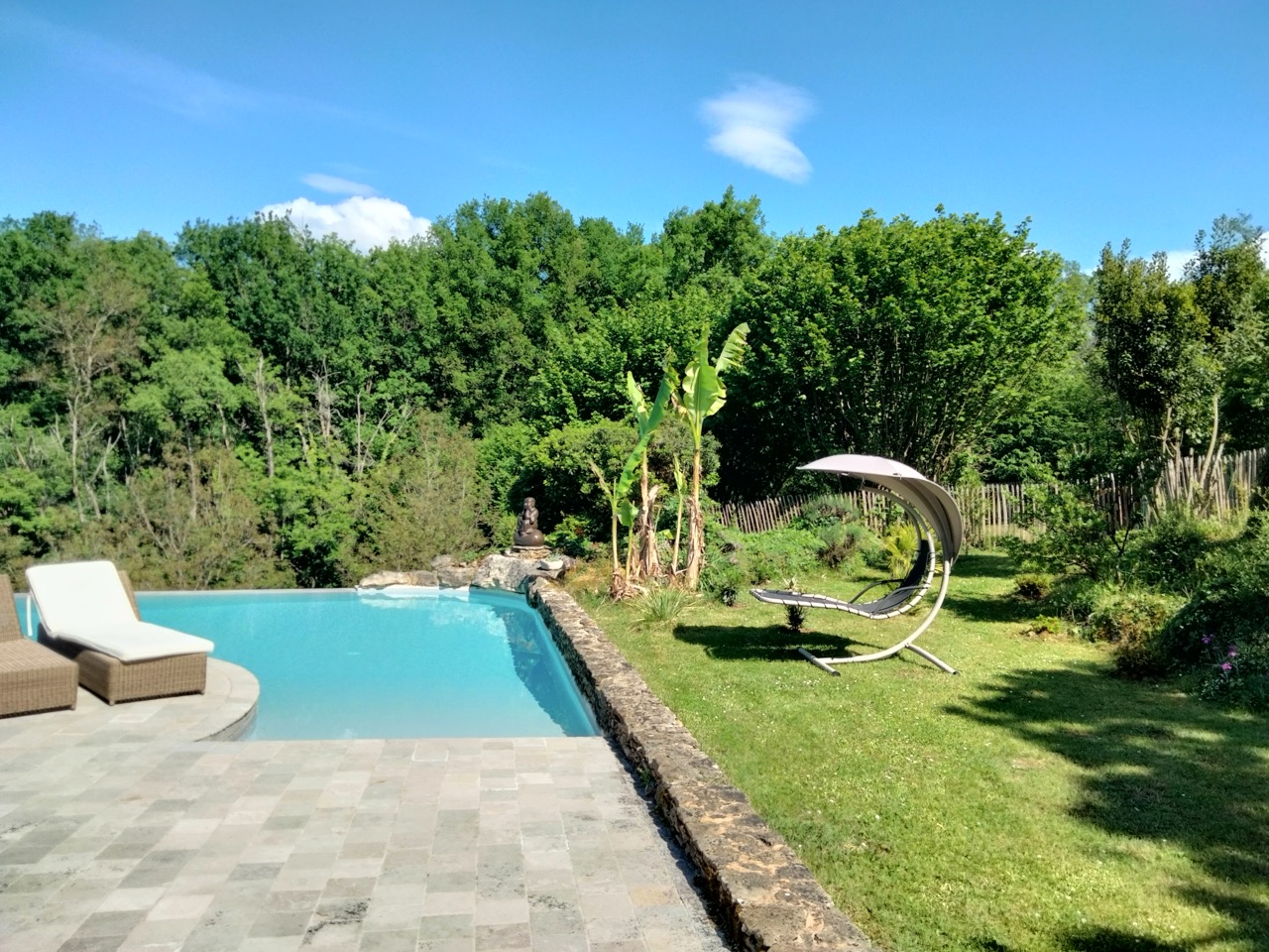 La chambre Ocre du Domaine des Boudines