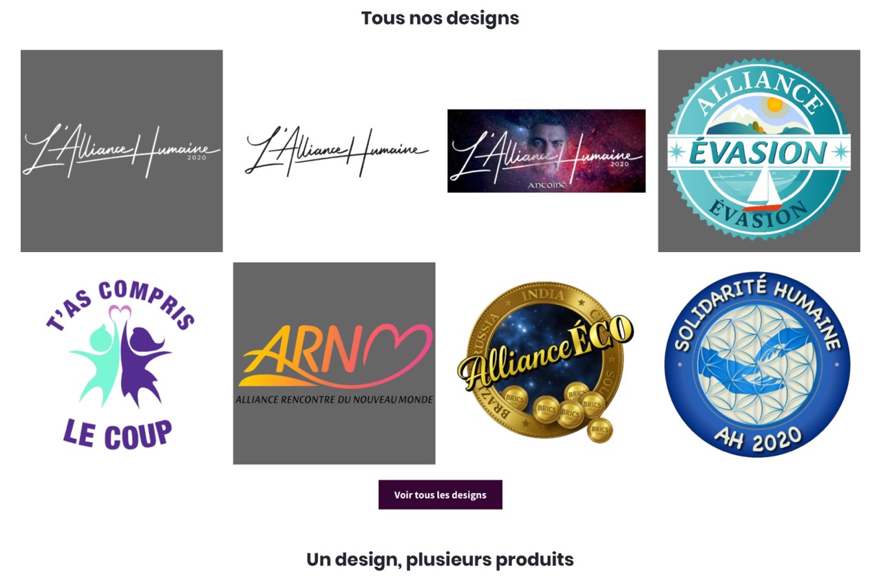 La Boutique Alliance Humaine 2020