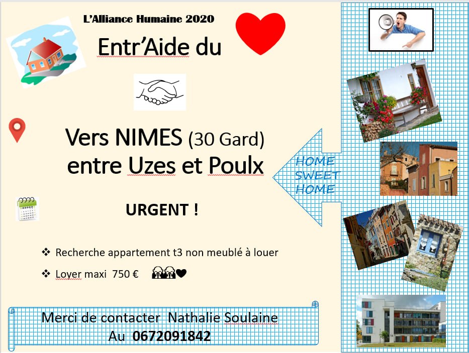 Entr’aide du ❤️ vers NÎMES (30), entre Uzès et Poulx